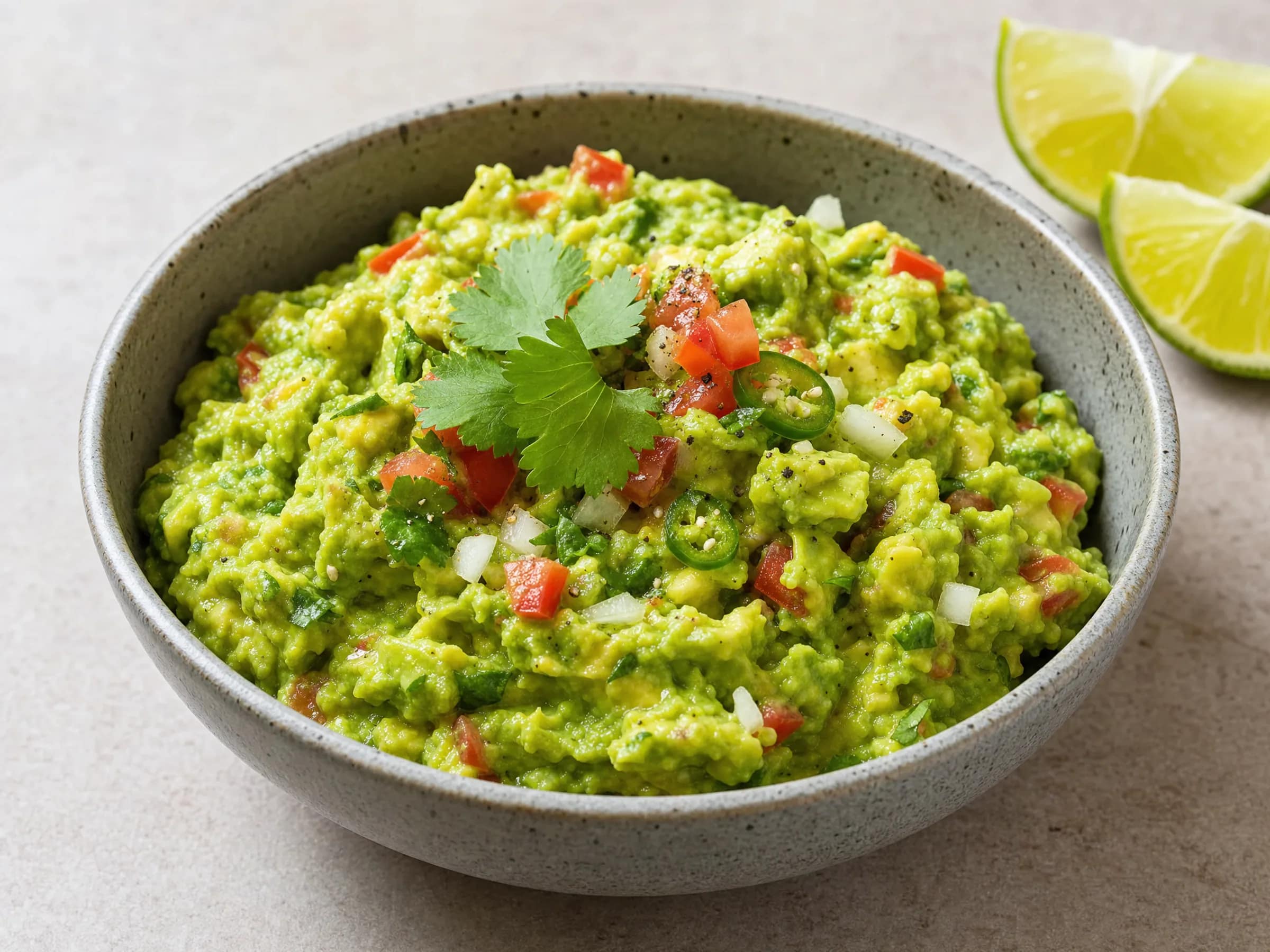 Guacamole mit Limette und Chili