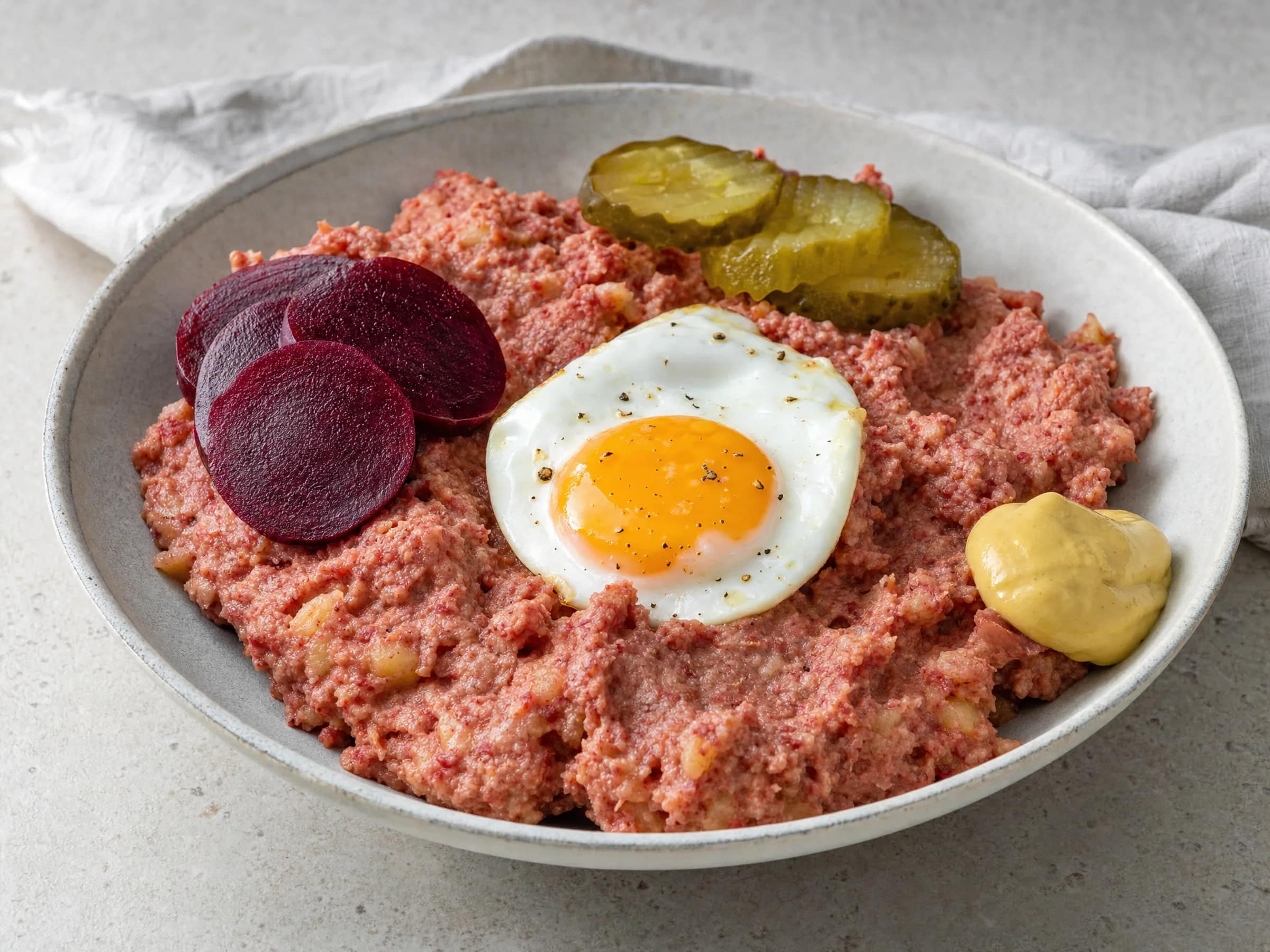 Labskaus mit Corned Beef wie in Hamburg