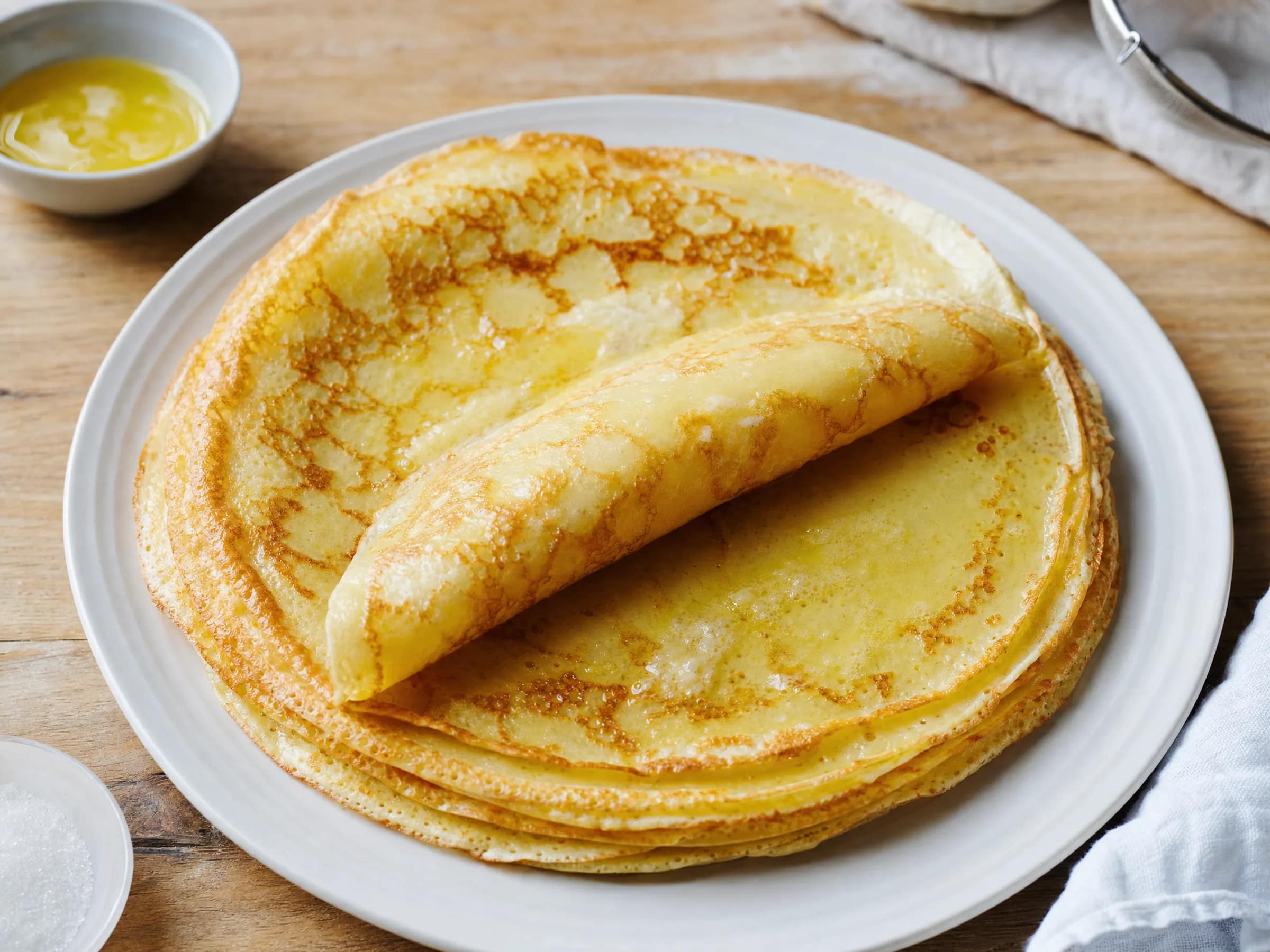 Pfannkuchen wie von Oma – dünn, weich und sicher gewendet
