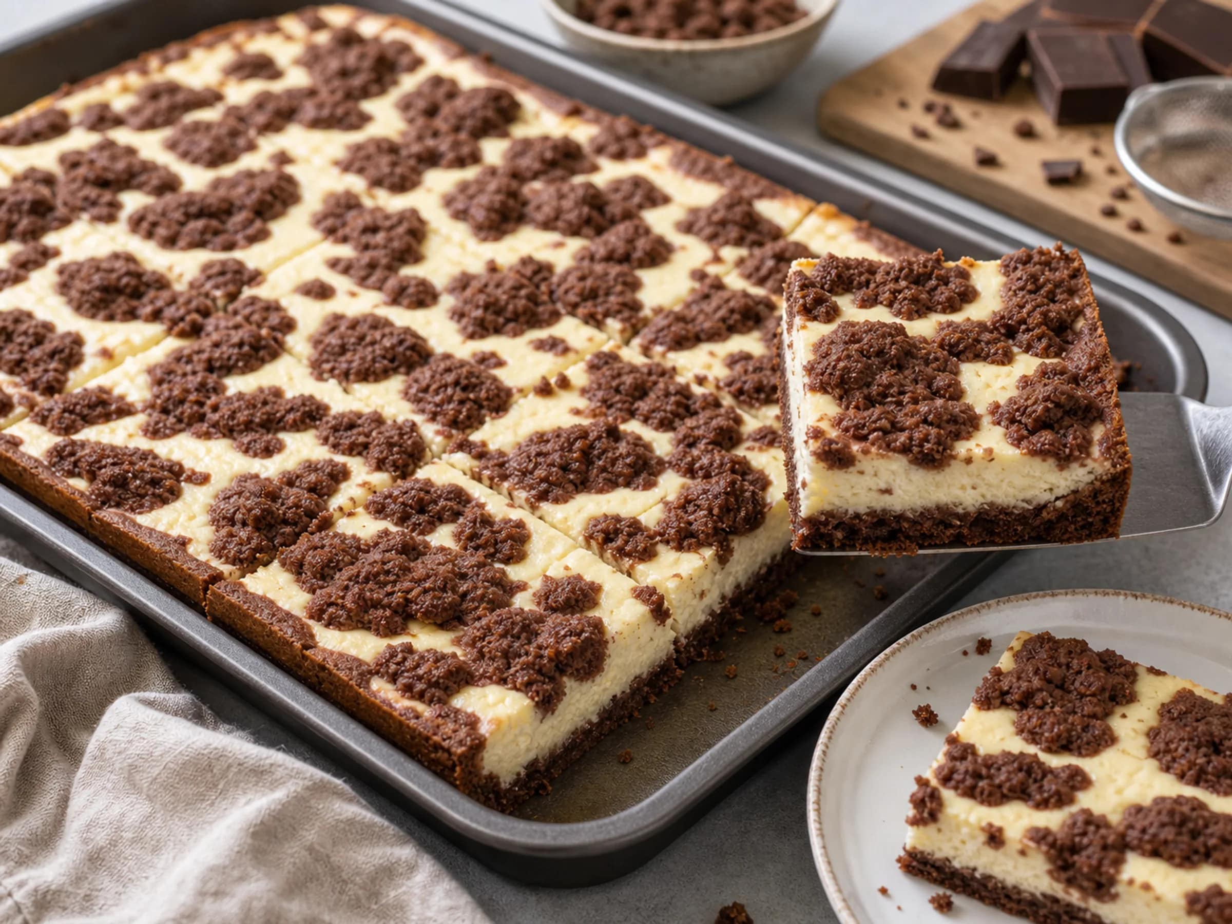Russischer Zupfkuchen vom Blech