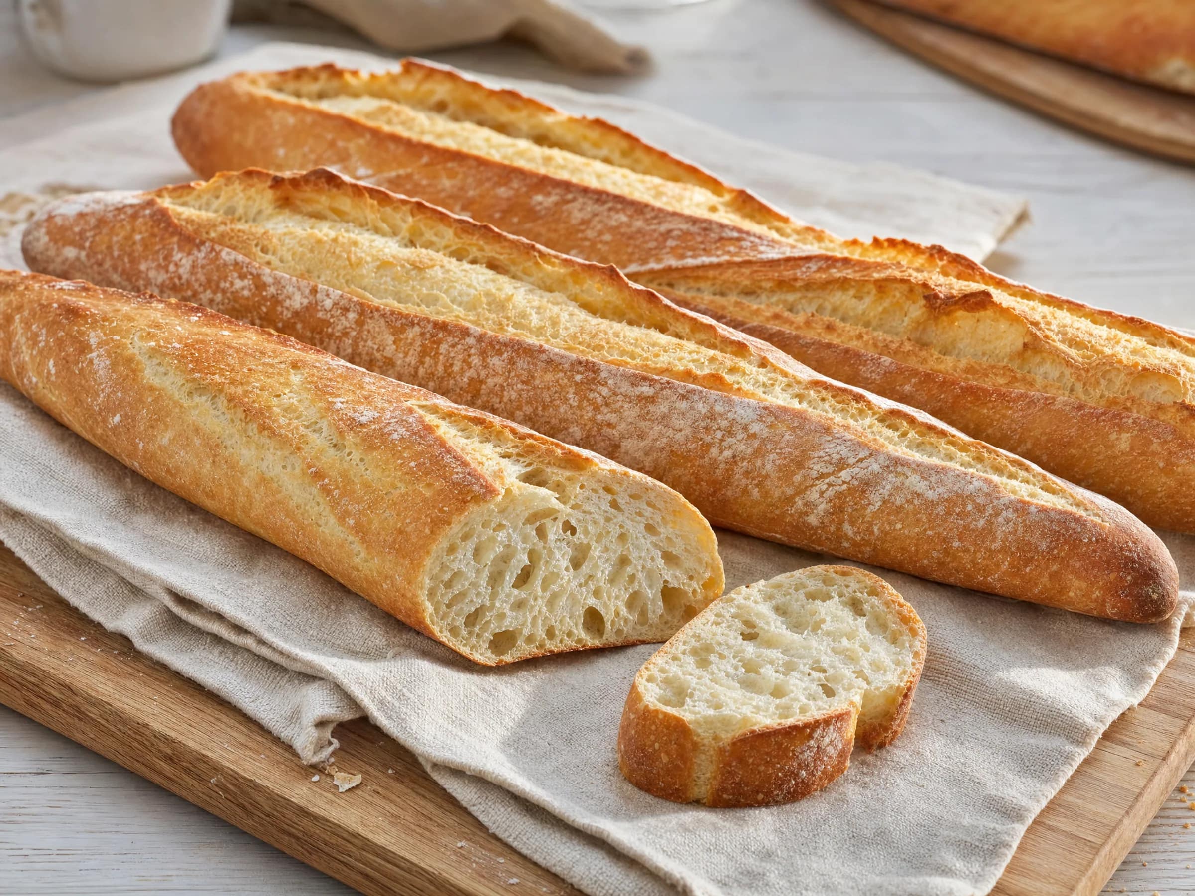 Baguette selber backen: Grundrezept