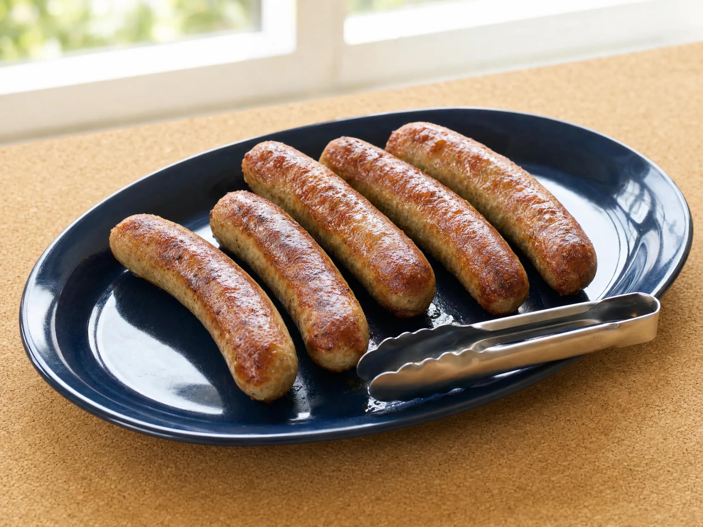Bratwurst im Airfryer – frische Würste sicher garen