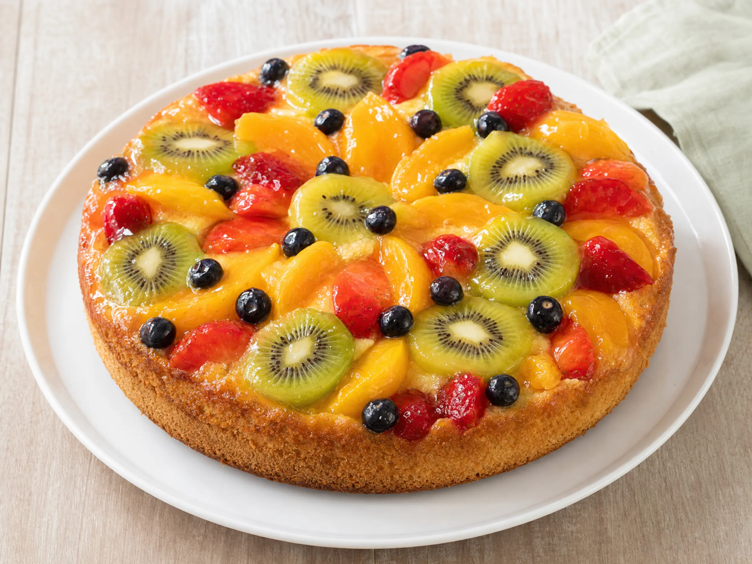 Schneller Tortenboden für Obstkuchen – locker aus Rührteig